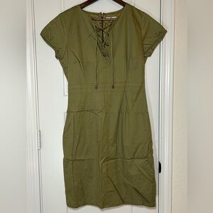 Amelia olive green dress - NWT Size 12 Professional